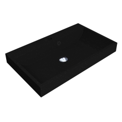 Умывальник VARNA 700 MIRASTONE BLACK SHINE Miraggio