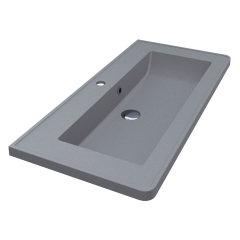 Умывальник TRES MIRASTONE GRAY Miraggio