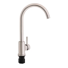 Смеситель для кухни Lidz Aria 015F (k35) LDARI015FNKS21689 Nickel купить в САНН Одесса