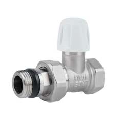 Кран радиаторный Icma 1/2" с антипротечкой прямой без ручки №815+940 купить в САНН Одесса