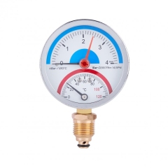 Термоманометр Thermo Alliance Standart 80 мм 1/2", нижнее подключение SD1724B купить в САНН Одесса