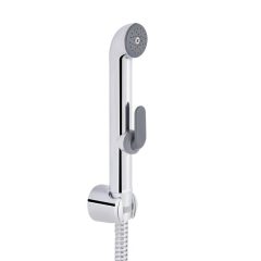 Набор для гигиенического душа Qtap Inspai-Varius округлый QTSETCRMA021 Chrome/Grey (Set) купить в САНН Одесса
