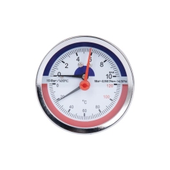Термоманометр Thermo Alliance Standart 80 мм 1/2", заднее подключение SD17310B купить в САНН Одесса