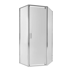 Душевая кабина Qtap Leo CRM10995-AC6 90х90 см, стекло Clear, CalcLess, 6 мм без поддона купить в САНН Одесса