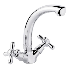 Смеситель для кухни Lidz Dominox 272 двухвентильный LDDOM272CRM35537 Chrome купить в САНН Одесса