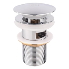 Донный клапан Lidz Tani 003 нажимной 1 1/4" с переливом LDTAN003CRM32526 Chrome купить в САНН Одесса