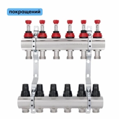 Коллектор с расходомерами Thermo Alliance Forte 1" 6 выходов SF001W6 купить в САНН Одесса