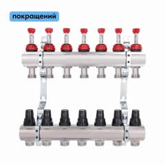 Коллектор с расходомерами Thermo Alliance Forte 1" 7 выходов SF001W7 купить в САНН Одесса