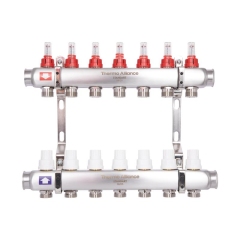 Коллектор с расходомерами Thermo Alliance Standart 1" 7 выходов SD0047 купить в САНН Одесса