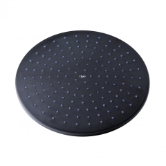 Лейка для верхнего душа Qtap Hlavova 230 мм округлая QTHLAVA228O1ZBB Black Matt купить в САНН Одесса