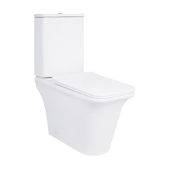 Унитаз-компакт Qtap Kalao безободковый с сиденьем Soft-close QT08221213AW купить в САНН Одесса