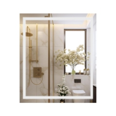 Зеркало Qtap Mideya (MI1) 700х800 с LED-подсветкой Touch, с антизапотеванием, диммером QT2078DCF7080W купить в САНН Одесса