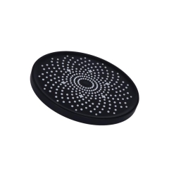 Лейка для верхнего душа Qtap Hlavova D 230 мм округлая QTHLA107BLM45788 Black Matt купить в САНН Одесса