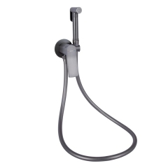 Набор для гигиенического душа Qtap Slavonice округлый QTSLA262GMB45916 Gunmetal Black PVD купить в САНН Одесса