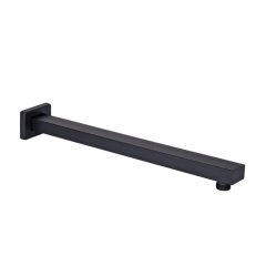 Кронштейн для верхнего душа Qtap Trubice 400 мм прямоугольный QTTRU120BLM45929 Black Matt купить в САНН Одесса
