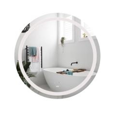 Зеркало Lidz Aria R800 с LED-подсветкой Touch, с антизапотеванием, с диммером, рег. яркости LD78LR800 купить в САНН Одесса