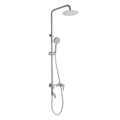 Душевая система универсальная Brinex Pure 1030 на 3 потребителя  Nickel BRIPUR1030NKL купить в САНН Одесса