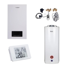 Комплексное решение Thermo Alliance для котельной: электрический котел 6 кВт + комплект бойлера + комбинированный напольный водонагреватель 100 л купить в САНН Одесса