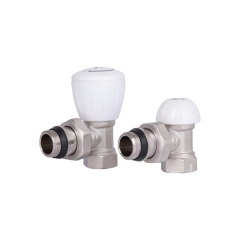 Комплект кранов радиаторных Thermo Alliance Standart 1/2"ВН угловой TAS232W15 купить в САНН Одесса