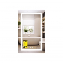 Зеркало Lidz Kubis (KU2) 500х800 с LED-подсветкой Touch, с антизапотеванием, с диммером, рег. яркости LD78LF936508048448 купить в САНН Одесса