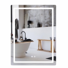 Зеркало Qtap Mideya (MI2) 600х800 с LED-подсветкой Touch, с антизапотеванием, диммером, рег. яркости QT2078F6080 купить в САНН Одесса