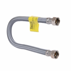 Шланг Forte для воды D10 80 см NYLON 1/2"x1/2" ВВ TAF383W80 Thermo Alliance купить в САНН Одесса