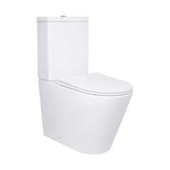 Унитаз напольный Qtap Swan Eco Ultra Quiet с сидением Soft-close 640x360x835 мм QTSWA27W48748 White купить в САНН Одесса