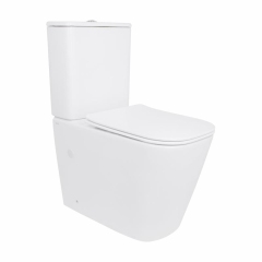 Унитаз напольный Qtap Stork Ultra Quiet 630×350×805 мм с сиденьем Soft-close, White QTSTO27W49260 купить в САНН Одесса