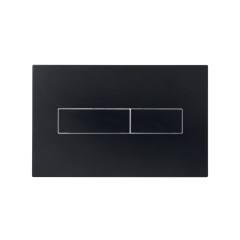 Клавиша смыва Qtap Standard 152x236x28 мм, Matt Black, линейная QTSTD164BLM49473 купить в САНН Одесса