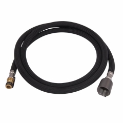 Шланг Qtap (1500х11,5х11,5) для смесителя для кухни с выдвижным изливом Vlasta New Gunmetal Black PVD QTVLA1500115115GMB49656 купить в САНН Одесса
