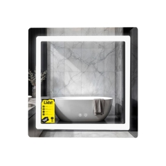 Зеркало Lidz Kubis (KU2) 700х700 с LED-подсветкой Touch, с антизапотеванием, с диммером, рег. яркости LDKU70070049288 купить в САНН Одесса