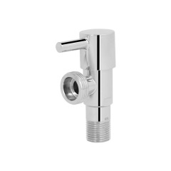 Кран угловой Thermo Alliance Standart  (палочка) 1/2"Нх3/4"Н, нерж, хром, керам. букса TAS349W1520 купить в САНН Одесса