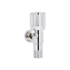 Кран угловой Thermo Alliance Standart (круг) 1/2"Нх3/4"Н, нерж, хром, керам. букса TAS351W1520 купить в САНН Одесса