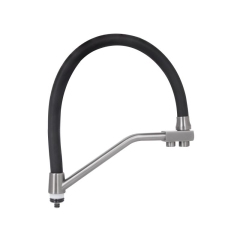 Излив Lidz (29,9x268x314) для смесителя для кухни Aria 020F3 Graphite/Black LDARI299268314GRP51994 купить в САНН Одесса
