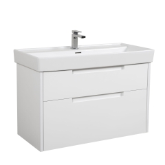 Тумба Rimini з умивальником Sharp 100 см (консольна)