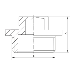 Заглушка Koer KF.P08M.WN - 3/4'' M без никеля (KR5572) купить в САНН Одесса