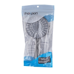 Лейка для душа CHAMPION SH-05 GRAPHITE, 5 функций (Цвет графит) (CH6576) купить в САНН Одесса