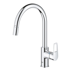 Однорычажный смеситель для кухни Grohe BauLoop New (30543000) купить в САНН Одесса