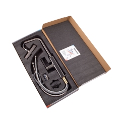Смеситель для кухни MIXXUS PREMIUM HAMMER 014 GRAPHITE с выдвижным изливом (Цвет графит) (MI6955) купить в САНН Одесса
