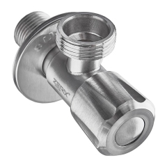 Кран для подключ. сантехприборов Zerix VAL-05-1/2x3/4 с нерж. ст.SUS304 (ZX4801) купить в САНН Одесса
