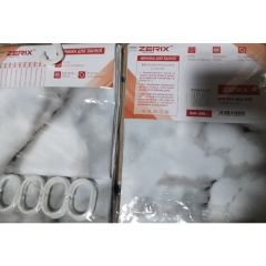 Шторка для ванной ZERIX SCP-019-240x200 из PEVA (полиэтиленвинилацетата) (Узор "Мрамор") (ZX6092) купить в САНН Одесса