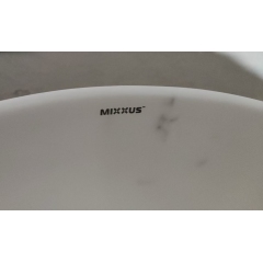Раковина накладная MIXXUS PREMIUM ELLIPSE-0108 MARBLE 400х330х145mm (MP6526) купить в САНН Одесса