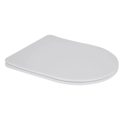 Сидение-крышка для унитаза MIXXUS SEAT COVER ELLIPSE-2001 455х380х60mm дюропластовое быстросъемное с микролифтом (MI6719) купить в САНН Одесса