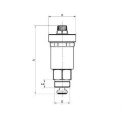 Воздухоотводчик автоматический с клапаном Roho R1302-050 - 1/2" Н (RO0139) купить в САНН Одесса