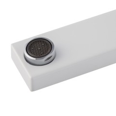 Смеситель для ванны с коротким изливом KOER KB-41009-04 (Цвет хром+белый) (KR5985) купить в САНН Одесса