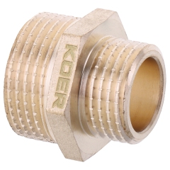 Ниппель редукционный 1/2"х3/4" Koer KF.N0608.WN без никеля (KR2995) купить в САНН Одесса
