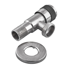 Кран для подключения сантехприборов Champion VAL-05 1/2x3/4 с нерж. стали SUS304 (CH0324) купить в САНН Одесса