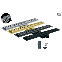 Душевой трап KOER FD35-70x500 из нерж. стали SUS304 70x500мм (KR3267) купить в САНН Одесса