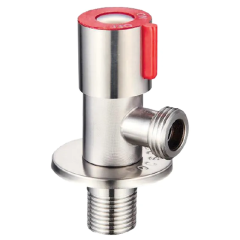 Кран для подключения сантехприборов MIXXUS VAL-02-1/2x1/2 из нерж. стали SUS304 (Цвет красный) (SS0049) купить в САНН Одесса