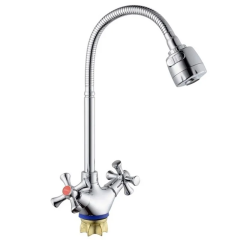Змішувач для кухні з рефлекторним виливом Champion TLH 271-827 (Nut) Reflector (MI6417) купить в САНН Одесса